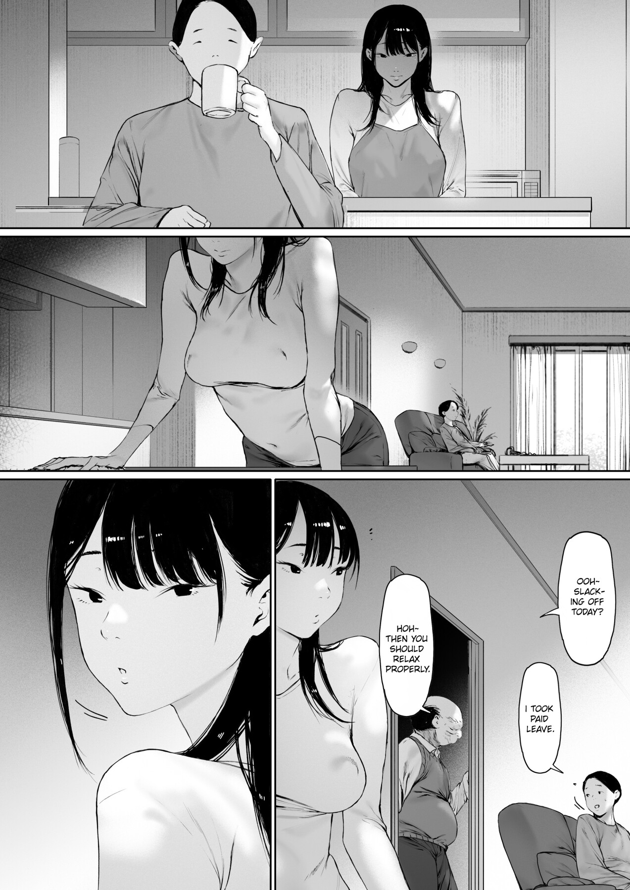 Hentai Manga Comic-Now Living with my father-in-law, I was supposed to have a happy newlywed life-Chapter 3-66
